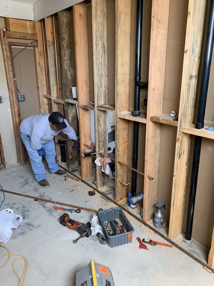 Commercial rough-in plumbing for Commercial Plumbing in Saratoga Springs
